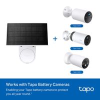 Miniatura 6 de PANEL SOLAR TP-LINK TAPO A201 CABLE 4m ANGULO AJUSTABLE PROTECCION IP65 COMPATIBLE CON CAMARAS
