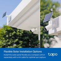 Miniatura 7 de PANEL SOLAR TP-LINK TAPO A201 CABLE 4m ANGULO AJUSTABLE PROTECCION IP65 COMPATIBLE CON CAMARAS
