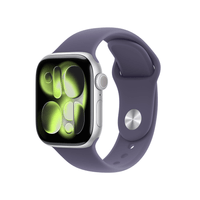 Miniatura 1 de Apple Watch Series 11 GPS + Cellular 42mm Silver Aluminium Case with Purple Fog Sport Band - S/M