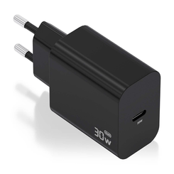 Aisens Cargador Gan 30W 1xUSB-C PD3.0 Negro