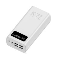 Miniatura 6 de LEOTEC POWERBANK 30000MAH 22,5W PD20W BLAN (1 USB-C+4USB-A INC USB-A A USB-C)
