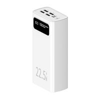 Miniatura 10 de LEOTEC POWERBANK 30000MAH 22,5W PD20W BLAN (1 USB-C+4USB-A INC USB-A A USB-C)