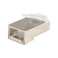 Miniatura 4 de KIT 100 CONECTORES RJ45 EQUIP CATEGORIA 6 FTP CON GUIA Y CAPUCHON