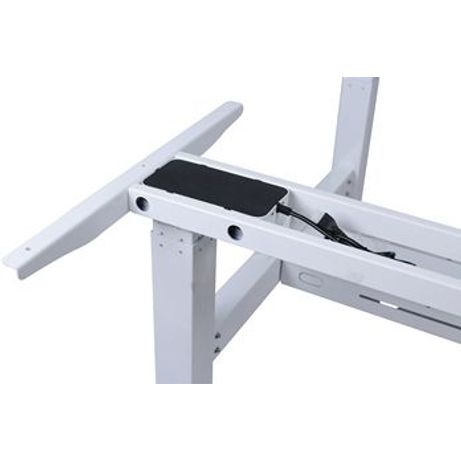 MESA ELECTRICA ERGONOMICA DOBLE "CARA A CARA" ALTURA REGULABLE SIN TABLERO COLOR ESTRUCTURA GRIS CON - Imagen 3 de 9 MESA ELECTRICA ERGONOMICA DOBLE "CARA A CARA" ALTURA REGULABLE SIN TABLERO COLOR ESTRUCTURA GRIS CON - Imagen 3 de 9