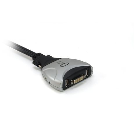 CONMUTADOR AUTOMATICO LEVEL ONE V/T/M 1a2 CPUs DVII USB CON AUDIO CABLES INCLUIDOS KVM-0260 - Imagen 4 de 5 CONMUTADOR AUTOMATICO LEVEL ONE V/T/M 1a2 CPUs DVII USB CON AUDIO CABLES INCLUIDOS KVM-0260 - Imagen 4 de 5