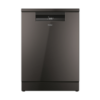 Miniatura 1 de LAVAVAJILLAS 60 CM HAIER XF 4A4M4PA A 14 CUBIERTOS NEGRO