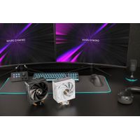 Miniatura 11 de VENTILADOR CON DISIPADOR DE CPU MARS GAMING MCPUX4W BLANCO PWM SI 120mm TDP 230W