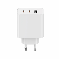 Miniatura 1 de CARGADOR DE PARED XIAOMI 2XUSB-C 1USB-A 67W + CABLE WHITE