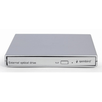 Miniatura 1 de UNIDAD DE DVD USB EXTERNA GEMBIRD PLATA