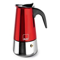 Miniatura 2 de CAFETERA IBILI 629710 10 TAZAS ROJA