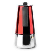 Miniatura 3 de CAFETERA IBILI 629710 10 TAZAS ROJA