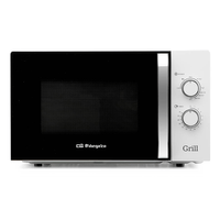 Miniatura 1 de HORNO MICROONDAS INTEGRABLE ORBEGOZO MIG 3022 30 LITROS CON GRILL BLANCO