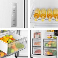 Miniatura 4 de FRIGORIFICO AMERICANO HISENSE RS3P538NAIE NOFROST E INOX