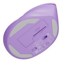 Miniatura 9 de RATON NATEC CRAKE 2 VERTICAL DIESTRO DUAL 2400 DPI LAVANDA BLUETOOTH PILAS