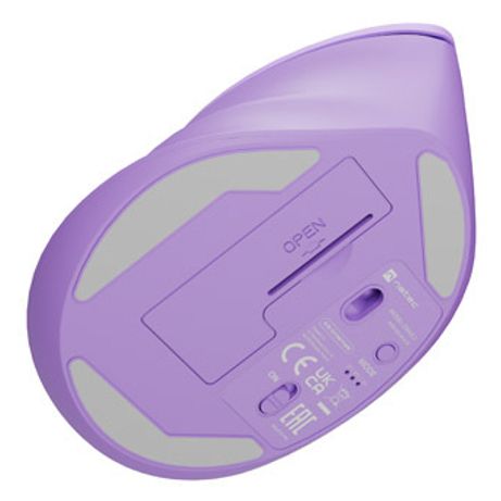 RATON NATEC CRAKE 2 VERTICAL DIESTRO DUAL 2400 DPI LAVANDA BLUETOOTH PILAS - Imagen 9 de 12 RATON NATEC CRAKE 2 VERTICAL DIESTRO DUAL 2400 DPI LAVANDA BLUETOOTH PILAS - Imagen 9 de 12