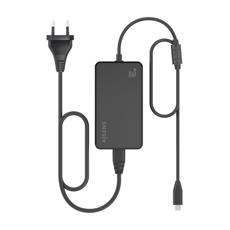 AISENS Cargador De Sobremesa GaN 90W PD3 0 1xUSB C 1 8m Negro - Imagen 5 de 8 AISENS Cargador De Sobremesa GaN 90W PD3 0 1xUSB C 1 8m Negro - Imagen 5 de 8