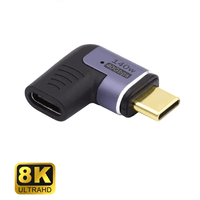 Miniatura 1 de EWENT Adaptador Magnético USB-C  90ºUSB4 PD 140w