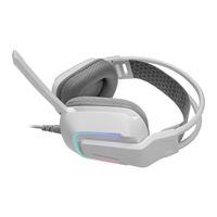 Miniatura 3 de HEADSET MARS GAMING MHSTRIKEW FRGB JACK 3.5mm ALIMENTACION USB CONTROL VOLUMEN COLOR BLANCO