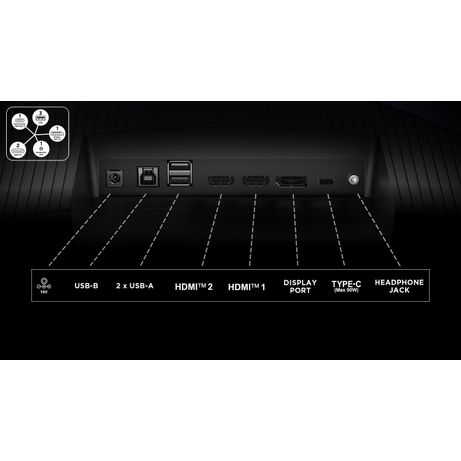 MONITOR TCL 27R83U R83 27" Fast VA 3840 x 2160 HDMI Altavoces - Imagen 7 de 12 MONITOR TCL 27R83U R83 27" Fast VA 3840 x 2160 HDMI Altavoces - Imagen 7 de 12