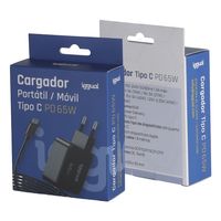 Miniatura 5 de iggual Cargador portátil y móvil tipo C PD 65W