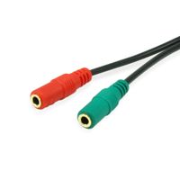 Miniatura 3 de CABLE DUPLICADOR AUDIO JACK 3.5MM 1 MACHO A DOS HEMBRAS