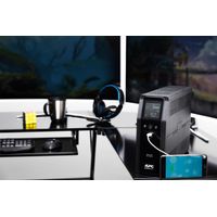 Miniatura 8 de BACK UPS PRO BR 1600VA  SINEWAVE 8 OUTLETS  AVR  LCD INTERFACE