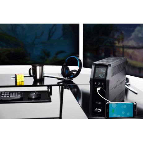 BACK UPS PRO BR 1600VA SINEWAVE 8 OUTLETS AVR LCD INTERFACE - Imagen 8 de 16 BACK UPS PRO BR 1600VA SINEWAVE 8 OUTLETS AVR LCD INTERFACE - Imagen 8 de 16