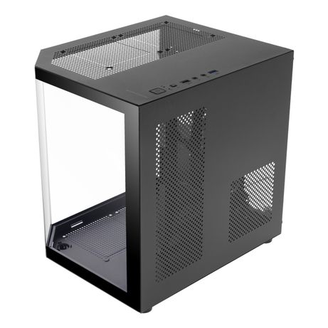 CAJA MICROATX MARS GAMING MC3TLITE NEGRO 3 PANELES CRISTAL TEMPLADO GPU MAX. 275mm 1x3.5 2x2.5 - Imagen 5 de 7 CAJA MICROATX MARS GAMING MC3TLITE NEGRO 3 PANELES CRISTAL TEMPLADO GPU MAX. 275mm 1x3.5 2x2.5 - Imagen 5 de 7