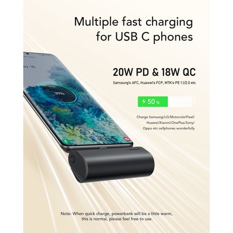 VEGER PlugOn L VG W0556 PowerBank 5000mah PD20W Type C connector built in - Imagen 9 de 10 VEGER PlugOn L VG W0556 PowerBank 5000mah PD20W Type C connector built in - Imagen 9 de 10