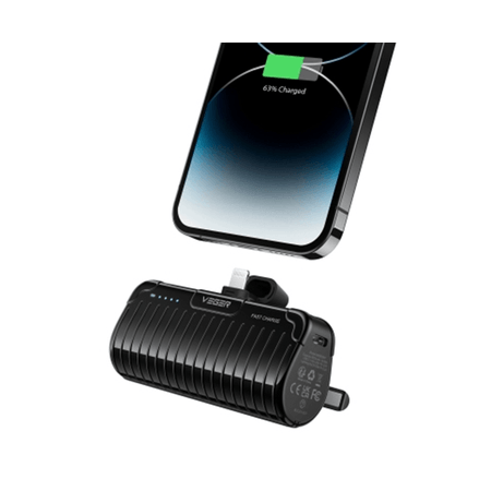 VEGER PLUGON L PRO VG W0558P 5000mAh Powerbank Lightning Bulit in with KickStand - Imagen 1 de 2 VEGER PLUGON L PRO VG W0558P 5000mAh Powerbank Lightning Bulit in with KickStand - Imagen 1 de 2