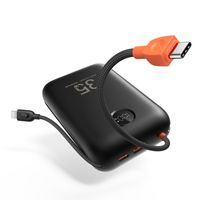 Miniatura 2 de VEGER Powerbank 20000 mAh con cables Type C y Lightning inegrados 32Wk2 Negro