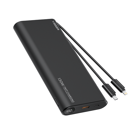 VEGER TC130 VG W2503 T130 25000mAh powerbank 130W cables bulit in - Imagen 1 de 7 VEGER TC130 VG W2503 T130 25000mAh powerbank 130W cables bulit in - Imagen 1 de 7