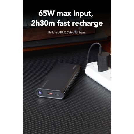 VEGER TC130 VG W2503 T130 25000mAh powerbank 130W cables bulit in - Imagen 3 de 7 VEGER TC130 VG W2503 T130 25000mAh powerbank 130W cables bulit in - Imagen 3 de 7