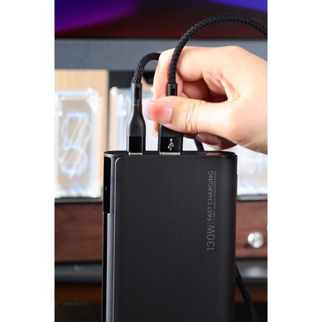 VEGER TC130 VG W2503 T130 25000mAh powerbank 130W cables bulit in - Imagen 4 de 7 VEGER TC130 VG W2503 T130 25000mAh powerbank 130W cables bulit in - Imagen 4 de 7