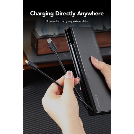 VEGER TC130 VG W2503 T130 25000mAh powerbank 130W cables bulit in - Imagen 5 de 7 VEGER TC130 VG W2503 T130 25000mAh powerbank 130W cables bulit in - Imagen 5 de 7