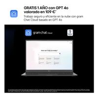 Miniatura 7 de PORTATIL LG GRAM 16Z90TS-G.AU99B CORE U9-288V 32GB 1TBSSD 16" WQXGA W11H