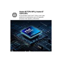 Miniatura 9 de PORTATIL LG GRAM 16Z90TS-G.AU99B CORE U9-288V 32GB 1TBSSD 16" WQXGA W11H