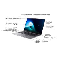 Miniatura 4 de Asus P5405CSA-NZ0154X U5-226V 16GB 512 W11Pro 14