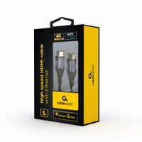 Miniatura 4 de CABLE HDMI GEMBIRD  DE ALTA VELOCIDAD CON ETHERNET "SERIE PREMIUM", 5 M