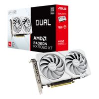 Miniatura 1 de Tarjeta Gráfica AsusRadeon RX 9060 XT GDDR6 16GB Blanco