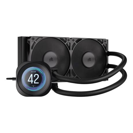 VENTI. CPU CORSAIR NAUTILUS 240 LCD 240MM RADIATOR LIQUID CW-9061031-WW - Imagen 2 de 3 VENTI. CPU CORSAIR NAUTILUS 240 LCD 240MM RADIATOR LIQUID CW-9061031-WW - Imagen 2 de 3