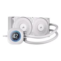 Miniatura 2 de VENTI. CPU CORSAIR NAUTILUS 240 LCD 240MM RADIATOR LIQUID BLANCO CW-9061032-WW