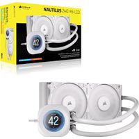 Miniatura 3 de VENTI. CPU CORSAIR NAUTILUS 240 LCD 240MM RADIATOR LIQUID BLANCO CW-9061032-WW