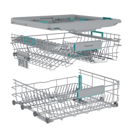 LAVAVAJILLAS 60 CM HISENSE HV16A A 16 CUBIERTOS NEGRO - Imagen 4 de 5 LAVAVAJILLAS 60 CM HISENSE HV16A A 16 CUBIERTOS NEGRO - Imagen 4 de 5