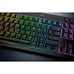 TECLADO RAZER BLACKWIDOW V4 LOW PROFILE HYPERSPEED GREEN SWITCH (US LAYOUT) (RZ03-05270100-R3M1)