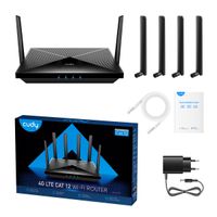 Miniatura 5 de Cudy LT12 Router WiFi AC1200 4G LTE Doble Banda - 4x Puertos Gigabit - 6 Antenas Externas