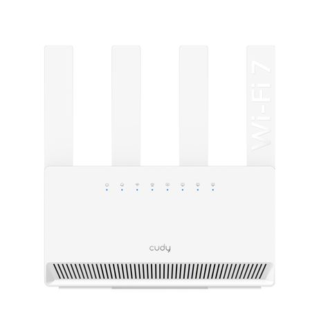 Cudy Router WiFi 7 Gigabit Dual Band BE3600 - Velocidad hasta 1000Mbps - 4 Puertos - 4 Antenas Fijas de 5dBi - Tecnologia MU-MIM - Imagen 2 de 4 Cudy Router WiFi 7 Gigabit Dual Band BE3600 - Velocidad hasta 1000Mbps - 4 Puertos - 4 Antenas Fijas de 5dBi - Tecnologia MU-MIM - Imagen 2 de 4