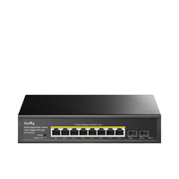 Miniatura 1 de CUDY 8-Port Gigabit PoE+ Switch with 2 Gigabit SFP slot 120W