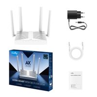 Miniatura 4 de Cudy Router WiFi 6 Mesh Gigabit Dual Band AX3000 - Velocidad hasta 1000Mbps - 5 Puertos - 4 Antenas Fijas de 5dBi - Tecnologia M