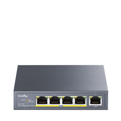 CUDY 5-Port Gigabit PoE+ Switch 60W